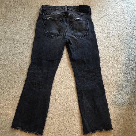 AMO mid rise cropped flare Jean size 26 - Picture 3 of 3